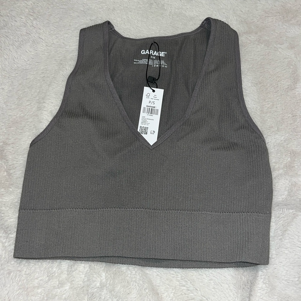 garage crop top